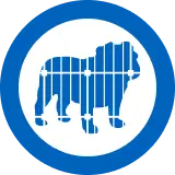 Bulldog solar logo